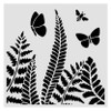Stamperia Stencil 7"X7"-Daisy Art Fern - 5A003K4V-1HFGD