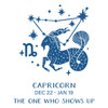 Spellbinders BetterPress Registration Press & Foil-Block Print Capricorn - 5A003KKB-1HG04