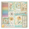 Stamperia Single-Sided Paper Pad 12"x12" 22/Pkg-Daisy Art - 5A003K4T-1HFGH
