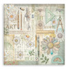 Stamperia Single-Sided Paper Pad 12"x12" 22/Pkg-Daisy Art - 5A003K4T-1HFGH