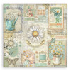 Stamperia Single-Sided Paper Pad 12"x12" 22/Pkg-Daisy Art - 5A003K4T-1HFGH