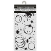 Stamperia Stencil 4.72"X9.84"-Secret Diary Ink Splatter - 5A003K53-1HFGQ - 5993110050940