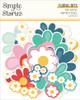 Simple Stories Floral Bits & Pieces Die Cuts-Say Cheese Happiest Place - 5A003JNF-1HDWC - 810191522935