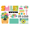 Simple Stories Simple Page Pieces Die Cuts-Color Me Happy - 5A003JR4-1HDZ3