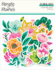 Simple Stories Floral Bits & Pieces Die Cuts-Color Me Happy - 5A003JR7-1HDZ6 - 810191523871
