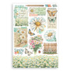 Stamperia A5 Washi Pad 8/Pkg-Daisy Art - 5A003K5G-1HFHN