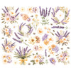 Simple Stories Floral Bits & Pieces Die Cuts-Simple Vintage Lavender Fields - 5A003JQX-1HDXG