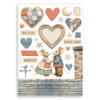 Stamperia A5 Washi Pad 8/Pkg-Family - 5A003H4J-1HC7W