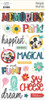 Simple Stories Foam Stickers-Say Cheese Happiest Place - 5A003JN0-1HDVN