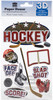 Paper House 3D Stickers 4.5"X7.5"-Ice Hockey - STDM0126 - 767636376236