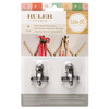 2 Pack - We R Ruler Studio Decorative Metal Hook Clips 2/Pkg- - WR660948 - 633356609483