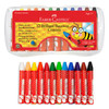 Brilliant Beeswax Crayons In Storage Case-12/Pkg - 129112