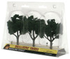 Woodland Scenics 4"-5" Trees 3/Pkg-Dark Green - 5A003JC3-1HDMJ - 724771015116