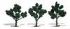 Woodland Scenics 4"-5" Trees 3/Pkg-Dark Green - 5A003JC3-1HDMJ