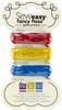 3 Pack - We R Sew Easy Glitter Floss 8.7yd 3/Pkg-Primary - SEFFG-71150 - 633356711506