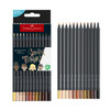 Faber-Castell Black Edition Color Pencils 12/Pkg-12 ct. Skin Tones - 5A003JDP-1GKZ1