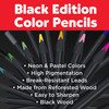 Faber-Castell Black Edition Color Pencils-Neon + Pasel - 5A003JDC-1GKZ6
