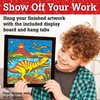 Faber-Castell Color By Number-T-Rex Foil Fun - 5A003JD6-1HDNZ