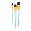 Crafter's Choice Black Taklon Brush Set 3/Pkg-Wash - 5A003J59-1HDD2