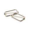 3 Pack - Dritz 1-1/2" Adjustable Slide Buckle-Nickel 2 Piece - 5A0035QM-1H72T