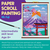 Faber-Castell Paper Scroll Painting Kit-Mt. Fuji - 5A003H14-1HC5Y