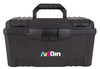 ArtBin Twin Top Art Tote-17"X8.5"X8.5" Black - 6918AB - 071617006778