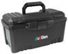 ArtBin Twin Top Art Tote-17"X8.5"X8.5" Black - 6918AB