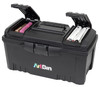 ArtBin Twin Top Art Tote-17"X8.5"X8.5" Black - 6918AB