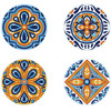 Diamond Dotz Diamond Art Coaster Kit 3.9"X3.9"-Portuguese Tiles - 5A003JCV-1HDNJ