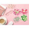 Diamond Dotz Diamond Art Coaster Kit 3.9"X3.9"-Succulents - 5A003JCZ-1HDNK