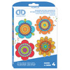 Diamond Dotz Diamond Art Coaster Kit 3.9"X3.9"-Hippy Brights - 5A003JCT-1HDNM - 4895225945580