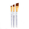 Crafter's Choice Brown Taklon Brush Set 3/Pkg-Angular - 5A003J5B-1HDCL