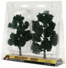 Woodland Scenics 6"-7" Trees 2/Pkg-Dark Green - 5A003JC6-1HDM9 - 724771015178