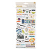 Vicki Boutin Print Shop Thickers Stickers 100/Pkg-Making Things Phrase/Chipboard - VB013860 - 718813116763