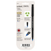 Uni-Ball Onyx Fine Point Rollerball Pens 3/Pkg-Black & Blue - 5A0030YK-1H2GB