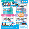 6 Pack - Cra-Z-Art Cra-Z-Slimy-Fluffy - 4/Pkg - 5A003M9M-1HHSP - 884920600195