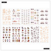 Happy Planner Sticker Value Pack 30/Sheets-Coffee & Caffeine - 5A003GX2-1HC06
