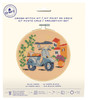 3 Pack - DMC Counted Cross Stitch Beginner Kits -Blue Vespa 9.8"X9.8" - 5A003KST-1HG89 - 3357995066571