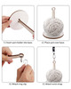 2 Pack - Hemptique Wrist Yarn Holder-Abstract Heart Wrist Yarn Holder - 5A003KT0-1HG8J