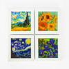 3 Pack - Diamond Dotz Diamond Facet Art Kit 8"X10" 4/Pkg-Van Gogh Quartet - 5A003T3M-1HPJ7