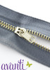 6 Pack - Avanti Brass Zipper 3"-Lead - 5A003SG2-1HPZ4