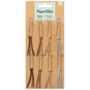 3 Pack - American Crafts Paper Clips 8/Pkg-Gold Silver Tassels - 5A002NFN-1GPRC - 718813518864