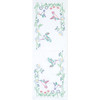 Jack Dempsey Stamped Table Runner-Hummingbirds - 5A003T8R-1HQ3M