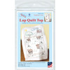 Jack Dempsey Stamped Lap Quilt-Highland Cows - 5A003T8S-1HQ3P - 013155647440
