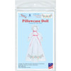 Jack Dempsey Stamped Pillowcase Doll Kit-Cross-Stich Flowers - 5A003T90-1HQ3Q - 013155882599