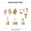 Spellbinders Etched Dies By Lisa Horton-Containers and Foliage - 5A003SZQ-1HPCS