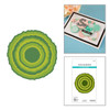 Spellbinders Etched Dies By Lisa Horton-Ripped Edge Circles - 5A003SZN-1HPC7