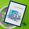 House Mouse Cling Rubber Stamp-Blueberry Buddies - 5A003SZT-1HPCK