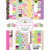 Doodlebug Double-Sided Paper Pad 6"X8"-Color Me Crafty - 5A003SMR-1HP67 - 842715090941