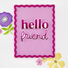 Hero Arts Die Set-Hello Friend - 5A003SPF-1HP84